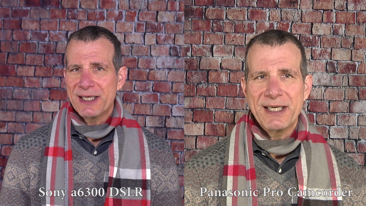Sony a6300 DSLR vs. Panasonic AG-HMC150 for Close-in Live Event Streaming