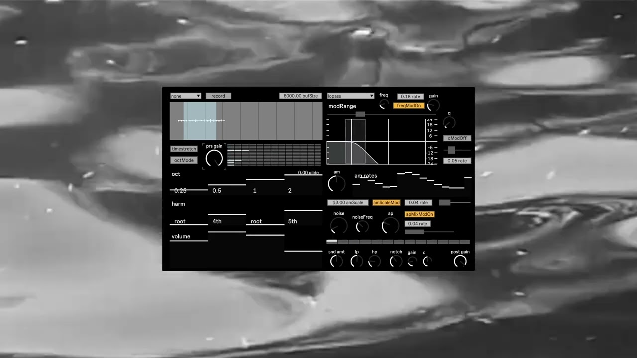 waterrrbells [max msp ambience]