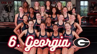 2026 NCAA Gymnastics Rankings Georgia
