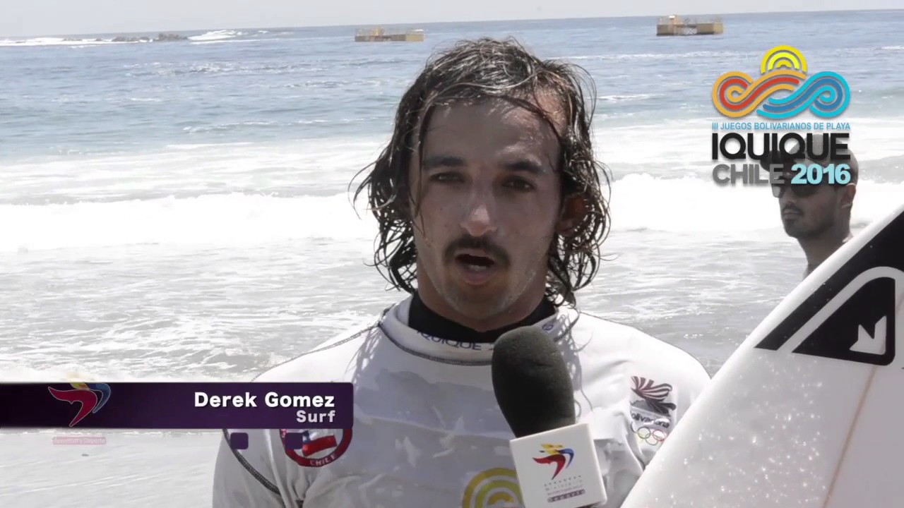 Derek Gomez en Semifinales de Surf #Iquique2016 - YouTube