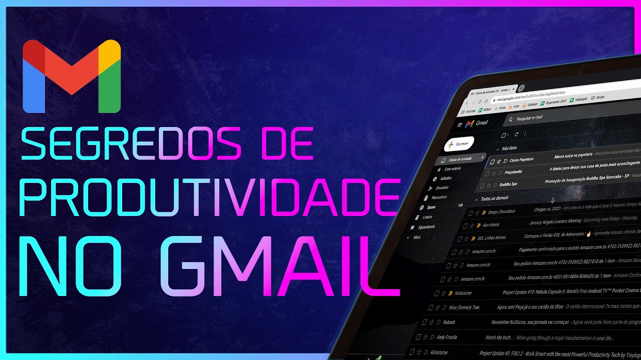 3 dicas para DOBRAR sua produtividade no Gmail