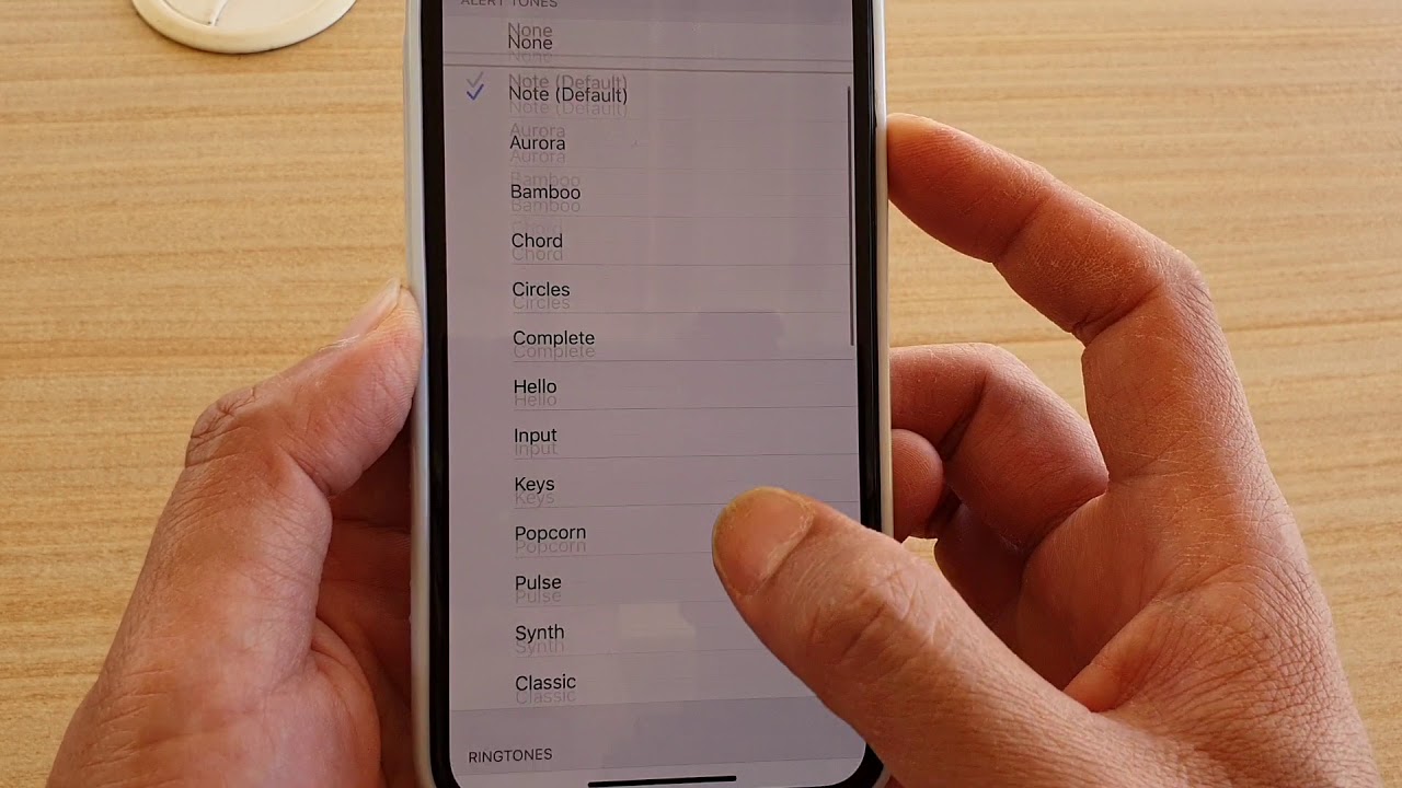 IPhone 11 Pro How To Change Text Message Alert Tone Sound YouTube