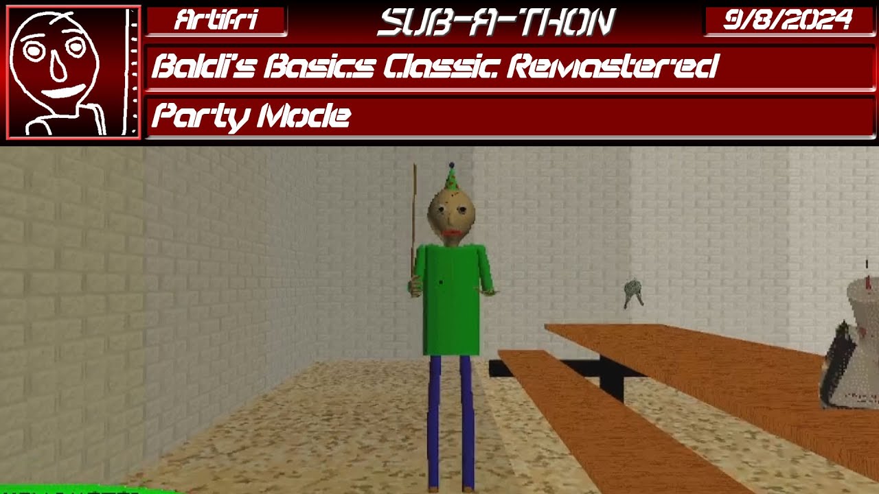[A] I should've used Milli's OG route. /// Baldi's Basics Classic ...