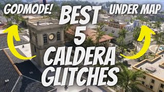 Warzone: best 5 CALDERA glitch spots!!! godmode!!! under map!!! Easy wins!!