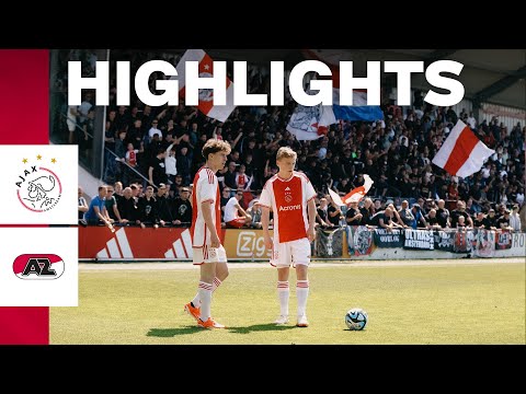 Title decider! ⚔️ | Highlights Ajax O18 - AZ O18