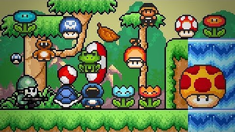 SMBX 1.4.4 - My Custom GFX | New PowerUps GFX (SMB3 Style). HD