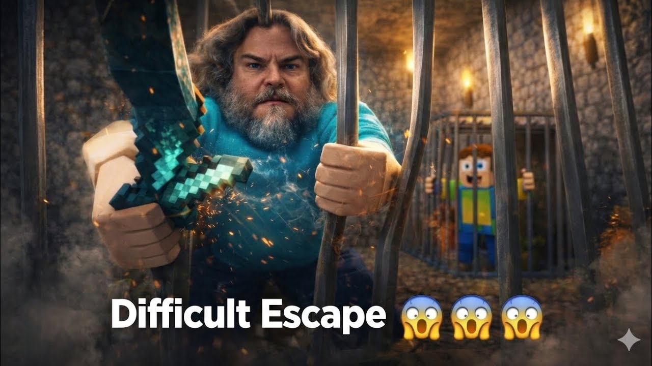 Steves prison run escape obby - episode 1 - roblox gameplay