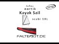 NORTIK SCUBI 1 XL kayak sail Segel