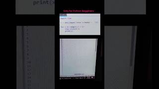 Printing Numbers using Python  @Pawansrikanth_2005 #pawansrikanth #python #programming #coding