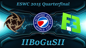 NiP vs  FlipSid3 [Inferno] - Map 1 - ESWC 2015 Quarterfinal - CS:GO