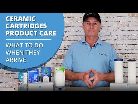 What to do with your Ceramic Cartridge once it arrives - Product Care Video