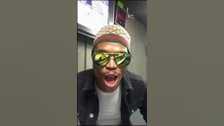 Somizi Singing his new song called Ngibonile featuring Heavy K