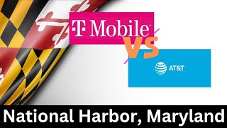 AT&T versus T-Mobile  | Deep Dive Network & Speed Testing | National Harbor, MD