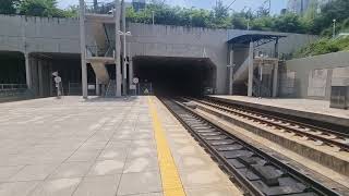 코레일 KTX 001호기 서울행 #238 광명역 진입
