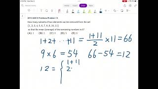 2015 AMC 8 Problem 11, 12, 13, 14, 15