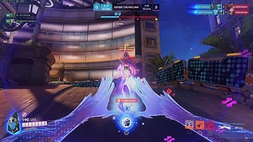 Overwatch 2: Role queue Circuit Royal Bastion/Echo [against toxic dps]