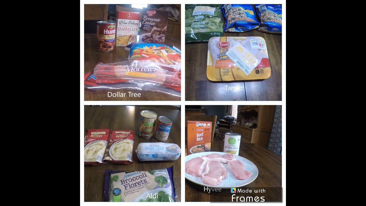 My $5 Meal Challenge at 4 different Stores