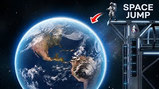 Why he jump from Space? 😱🚀