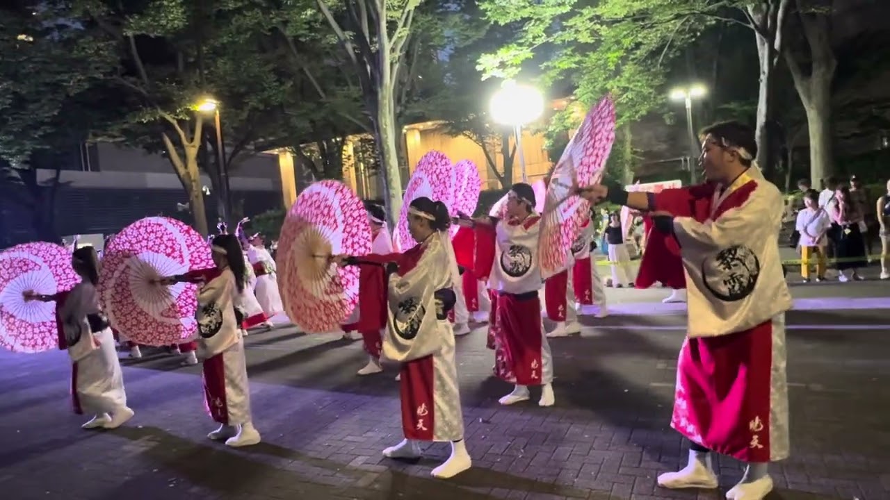 原宿スーパーよさこい2025NHKストリート　　　黎霞