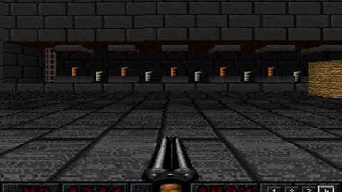 PSX Doom - Barrel gibs into meat and bones (BUG)