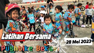 LATIHAN BERSAMA PUSHBIKE BEKASI | ROOFTOP REVO MALL | 28 MEI 2023