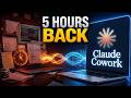 I Automated 5 Hours of Work with Claude Cowork (Step-by-Step Tutorial)