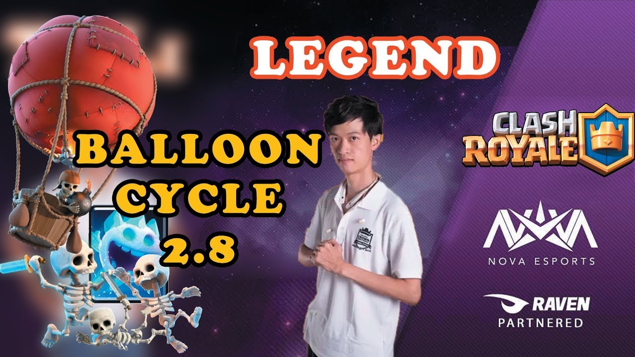 Legend Balloon Cycle 2.8 Clash Royale