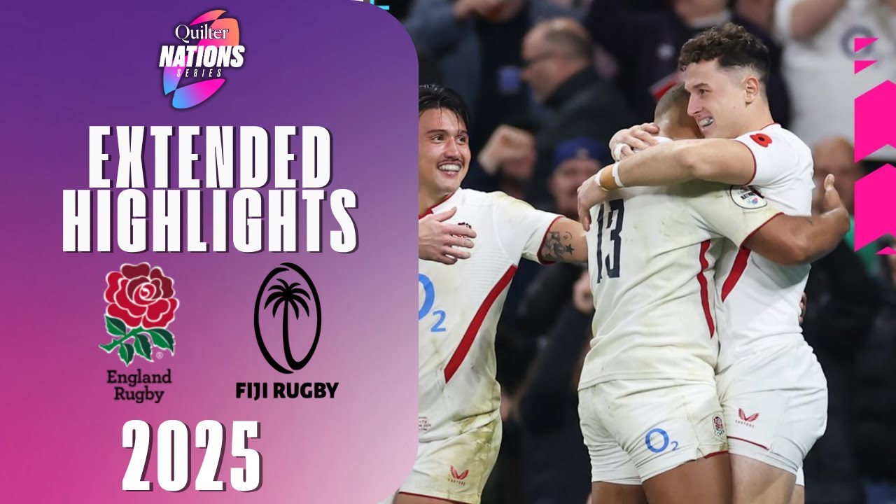 England vs Fiji Extended Highlights - Autumn Nations Series 2025 ...