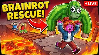 ROBLOX SURVIVE LAVA FOR BRAINROTS... Secret Mythical!