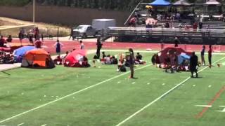 Kallie Given 5'6 jump at OC Championships 4-23-16