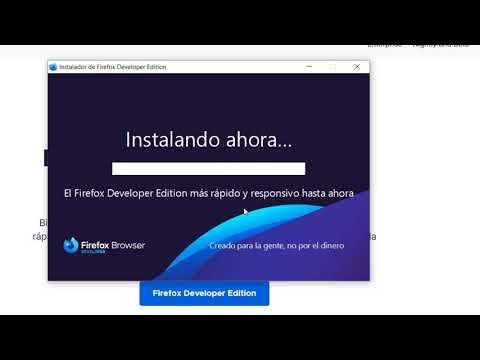 Descargar e Instalar Firefox Developer en Windows 10