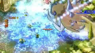Lunia Yuki new rebirth skill at level 85! Her Rebirth skill is the best!! Love it!!