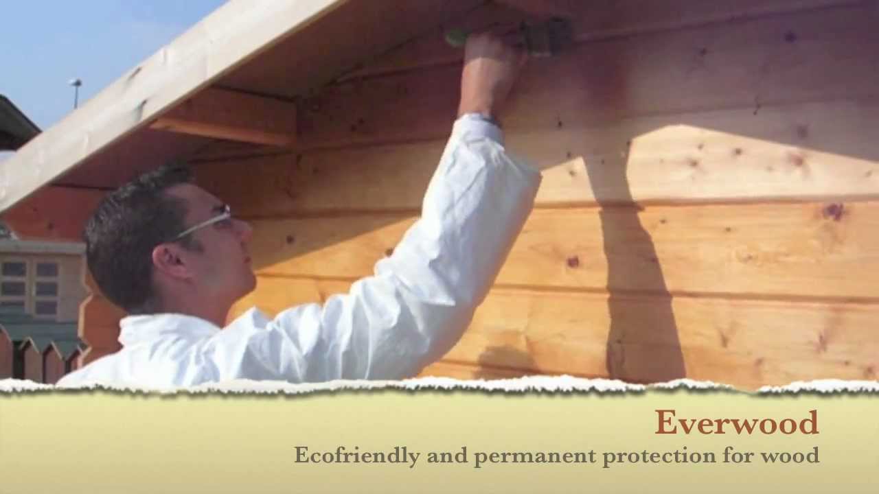 Ecobeton Fireproof and waterproof treatment for wood YouTube