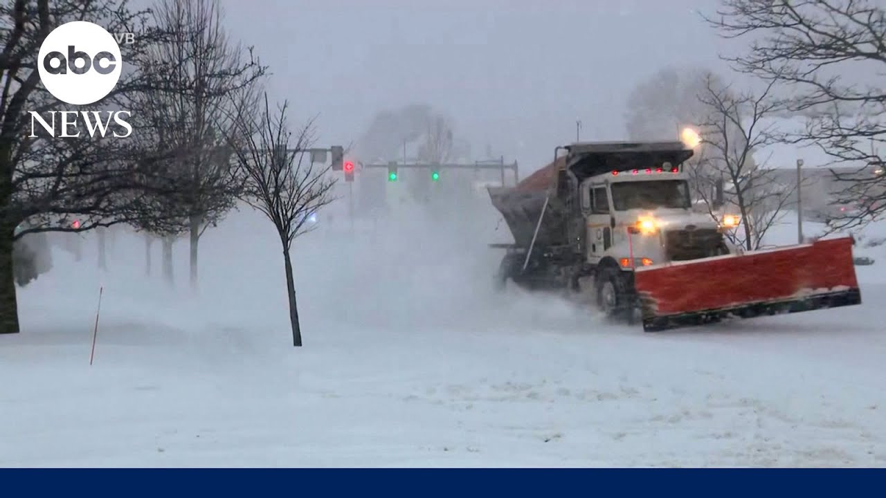 2,000-mile winter storm sweeps the nation