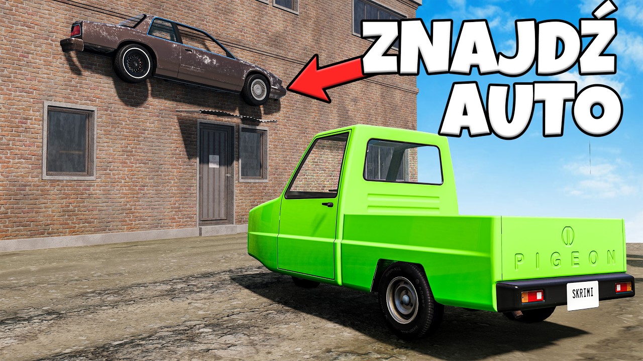 ❄️ CHOWANY ZOMBIE AUTAMI W BIEDNEJ DZIELNICY!? | BeamNG Drive |