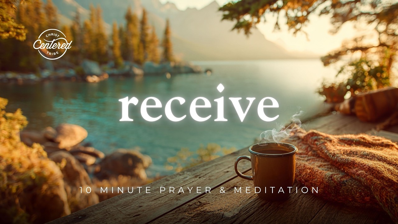 Let Go of Your Spiritual To Do List | 10 Minute Christian Meditation to Be Still & Receive