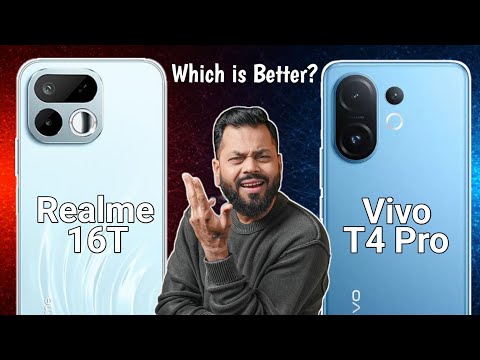 Realme 16T Vs Vivo T4 Pro - Full Detail Comparison 🔥