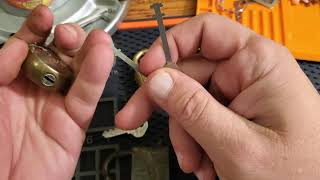 (14) Warded locks shown, opened with Sparrows Warded Pick Set and Bonus locks