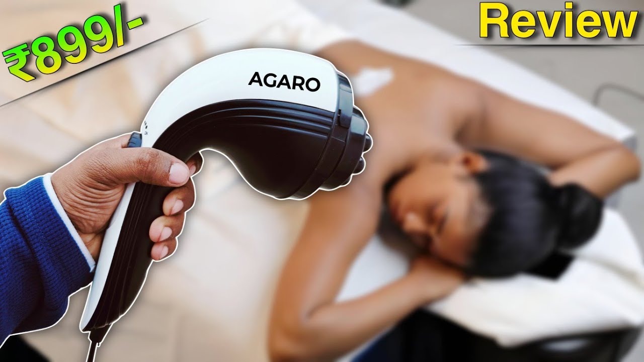AGARO Atom Plus Electric ⚡ Handheld Full Body Massager Review