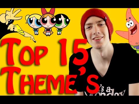 TOP OPENING CARTOON THEMES SONGS (My Childhood) Late 90s - Early 2000s