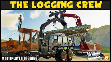 Finished Port Murray... Weird Last Load! - Logging Crew 29 - Farming Simulator 2019 - FDR Logging