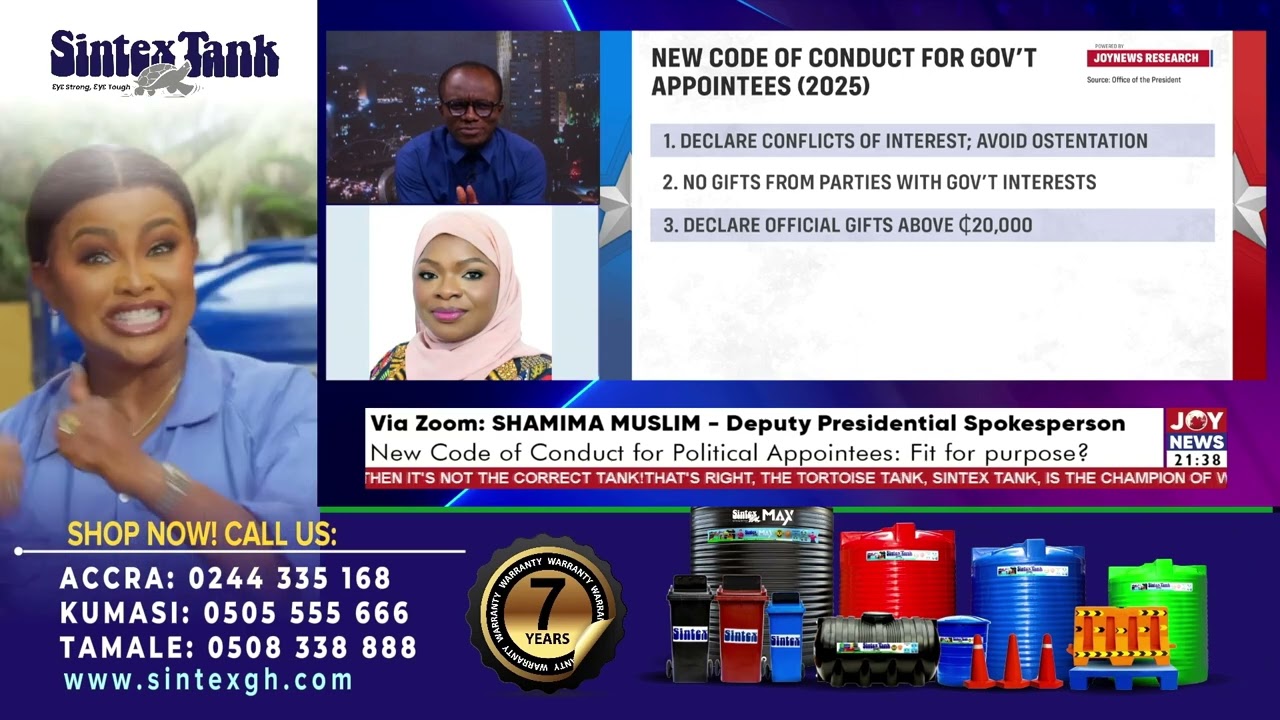 Shamima Muslim: Appointees seeking clarity on aspects of Mahama’s new Code of Conduct