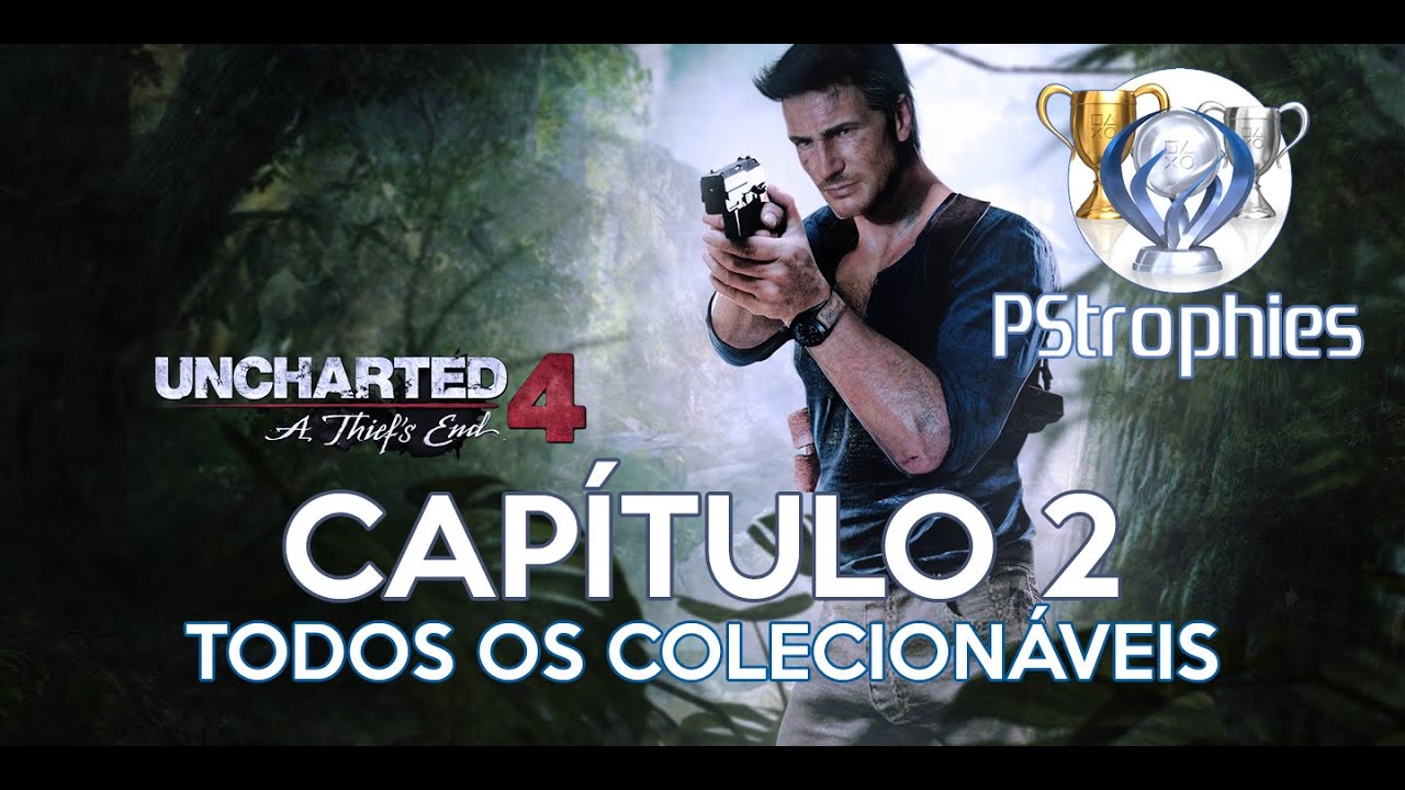 Uncharted 4 A Thief's End Mídia Física Português BR