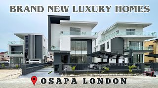 THE LATEST BRAND NEW LUXURY HOUSES IN OSAPA LONDON, LEKKI LAGOS NIGERIA