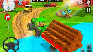 Farming Cargo Tractor: Transport Challenge - Offroad Driving 2020 - Android Games Lover screenshot 3