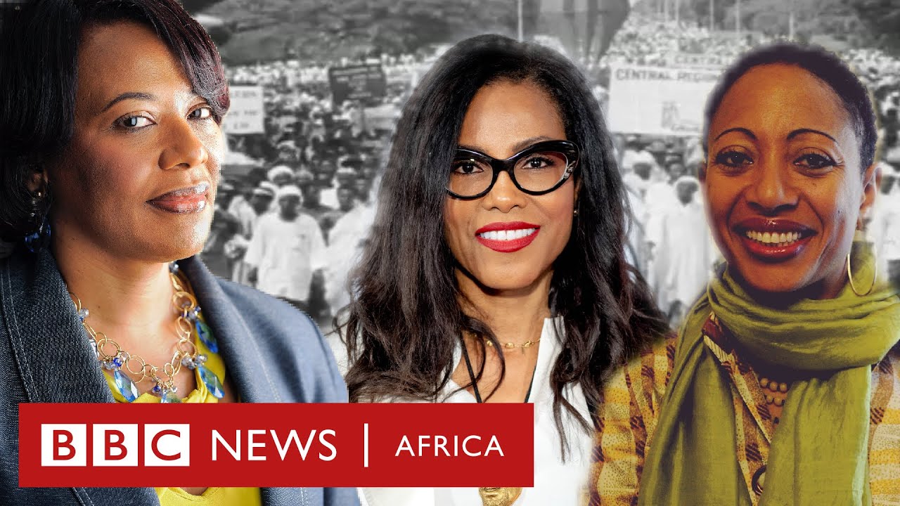 MLK, Malcolm X and Kwame Nkrumah’s daughters discuss racial justice - BBC Africa