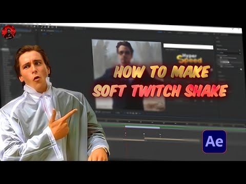 Soft Twitch Shake Tutorial - After Effects 