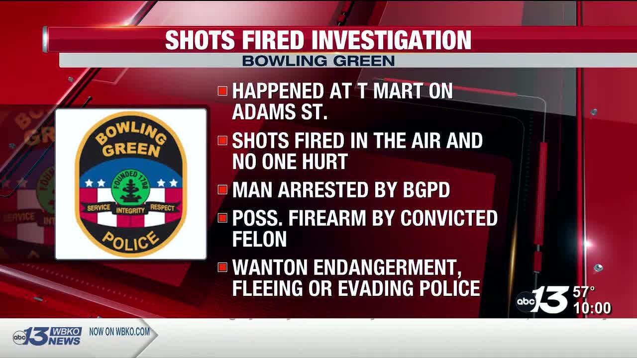 Suspect in custody after shots fired near Bowling Green store - YouTube