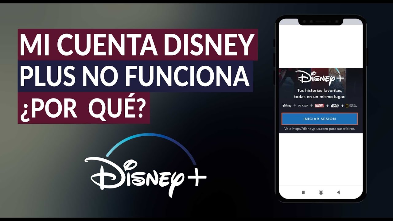 ¿Por qué mi Cuenta Disney Plus