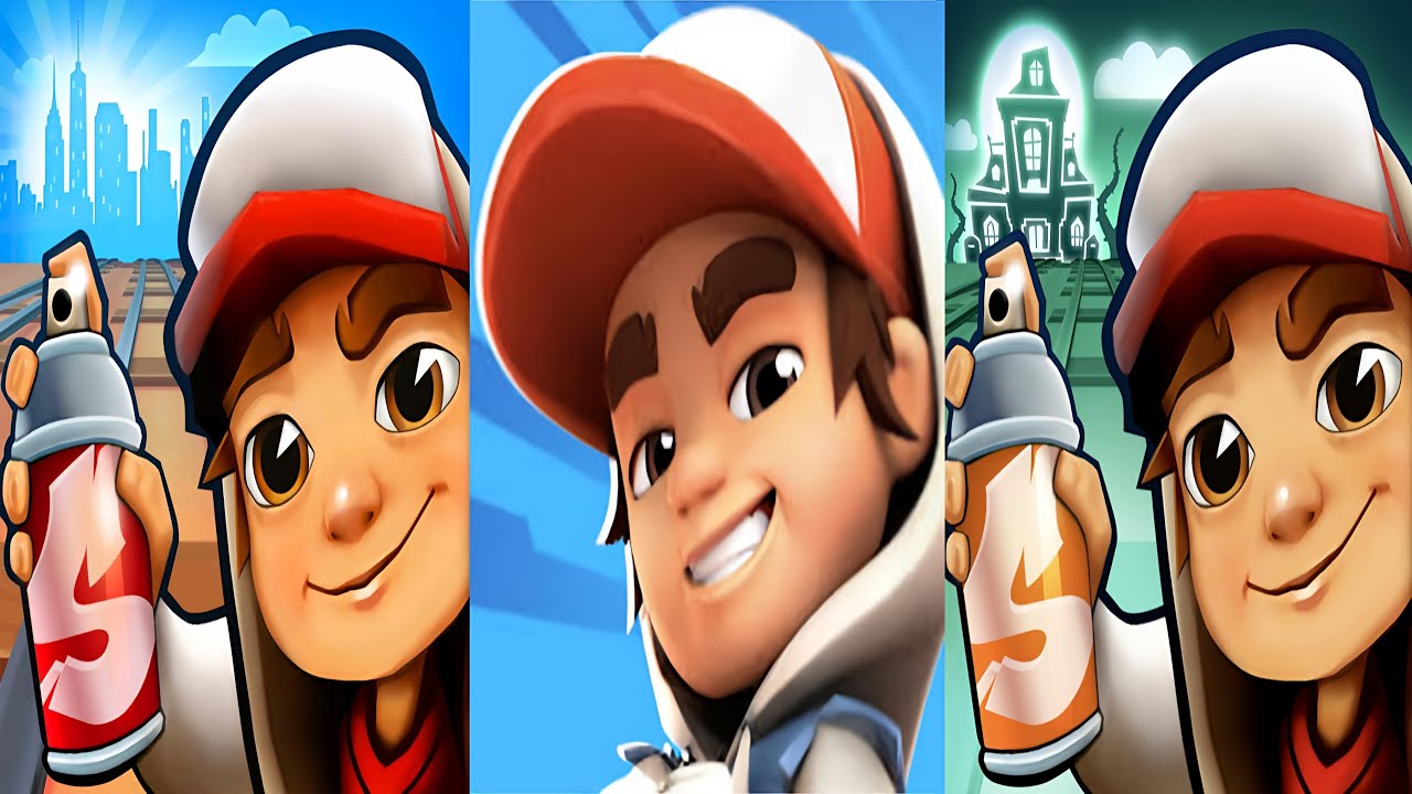 Subway Surfers : Space Station 2021 🆚 Subway Surfers City 🆚 Haunted Hood 2023